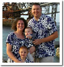 McGeorge Family - Adam, Christina, and Elijah