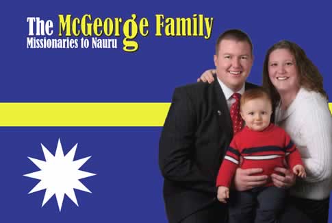 McGeorge Family Prayer Card Front